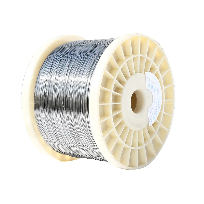 Heating resistant alloy wire Cr20Ni80 grade model wire with high stable resistance Cr20Ni80 wire
