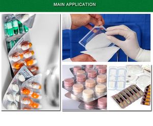 גליל סרט PVC קשיח שקוף רפואי של JINSHI בעובי 0.2 מ\\\"מ לאריזת שלפוחיות תרופות - Product Image 2