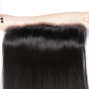 Ruolanni wholesale Brazilian Human Hair 4*4/5*5 Transparent lace closure 13*4 lace frontal in stock