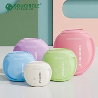 Bouteilles en plastique HDPE de 1L, 1,5L, 2L, 3L et 4L fabriquées en usine, adaptées aux capsules de lessive, avec bouchons inviolables.