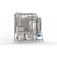 Prix usine Ferment-500L Bioréacteur Acier inoxydable Suspension Réservoir Réacteur Pression Navire Moteur PLC Pompe pour la production de masse