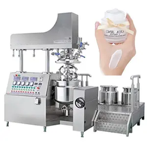 Cosmetic ointment making equipment lotion mixing machine cream manufacturing emulsifying machine