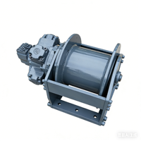 Treuil hydraulique super durable 8 tonnes, structure compacte, treuil de levage haute puissance pour chantier naval, treuil d'ancrage 1 tonne - 10 tonnes