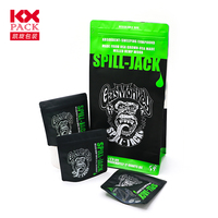 Sacs d'emballage alimentaire personnalisés de petite taille, sachets à fermeture éclair, Doypack, sacs Mylar 3.5 pour aliments