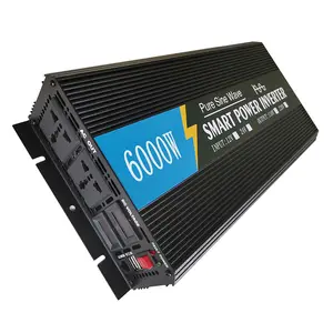 Hybrid Inverter with UPS Function Car Battery Charger 300W-6000W Off Grid DC 12V/24V to AC 110V/220V Single Load