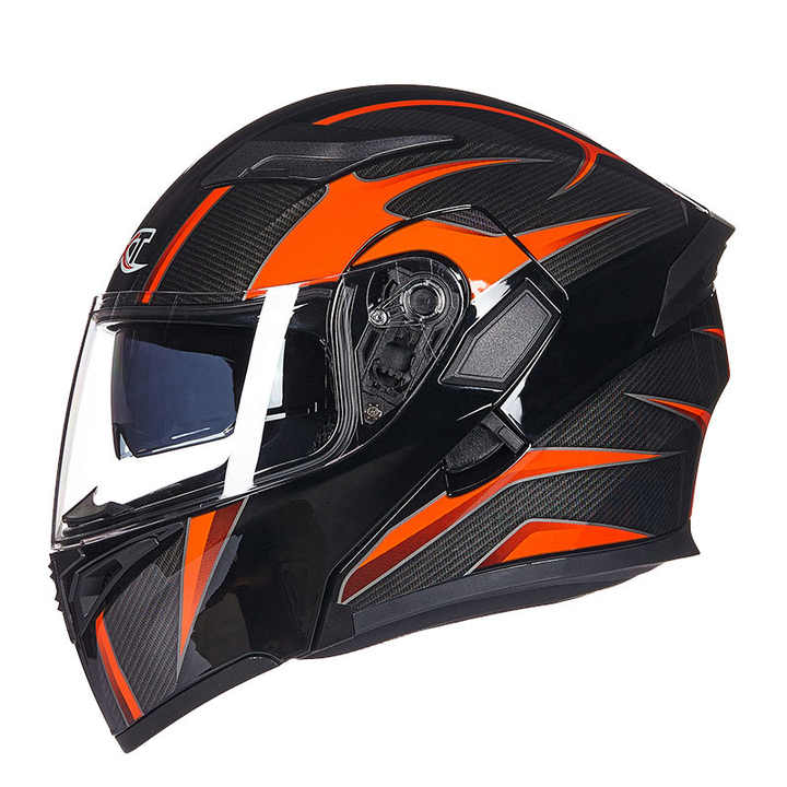 MY motorfiets flip-up integraalhelm 935, ECE 22.06 gecertificeerde modulaire helm met dubbel vizier voor mannen en vrouwen