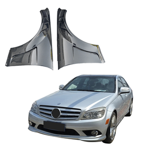 Tùy chỉnh bên bất sợi carbon Fender Vent cho Mercedes w204 C200 C250 C300 2010 2011 2012 Carbon fibre Fender nâng <span class=keywords><strong>c</strong></span>ấp - Product Image 6
