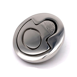 316 Stainless Steel Boat Handle Round Pull Ring Marine Hardware for <b>Yacht</b> Ship Deck Fixture Replacement Repair - Product Image 3
