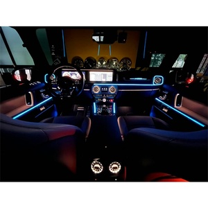 Kit de Luces Ambientales Interiores 2019-2024, Modificación de Luces Ambientales para el Panel de Control Central y las Puertas, para Mercedes Benz Clase G W464 - Product Image 5