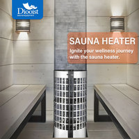 Pemanas Sauna Listrik SAF 60 untuk Penggunaan Hunian dan Komersial Tahun 2026, untuk Sauna Luar Ruangan dan Dalam Ruangan tanpa Panel Kontrol