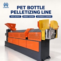 Machine de granulation de plastique pour usine de recyclage, fabrication de granulés PP PE PET, système de granulation