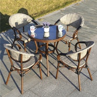 Momoda Offre Spéciale jardin mobilier d'extérieur table chaises parapluie ensemble