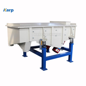 <span class=keywords><strong>ISO</strong></span> được phê duyệt tuyến tính rung màn hình Phân bón sàng máy 2 sàn Vibro separator với đa điện áp - Product Image 2