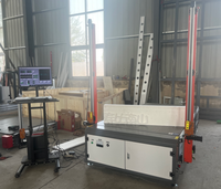 Machine de découpe de mousse en fil chaud CNC 3D 4 axes à haute productivité avec moteur central pour la publicité