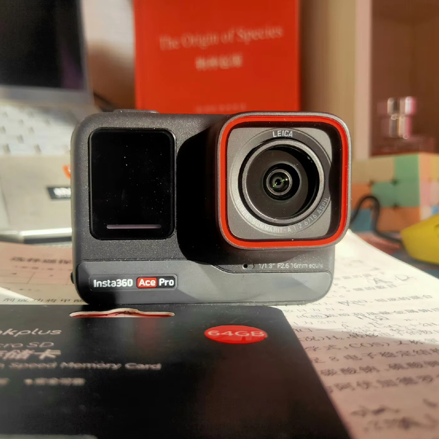 Insta360 Pro Flagship Action Camera 8K HDR 48MP 155 Wide Angle 100min Battery Anti-Shake Waterproof Vlog Video Recorder
