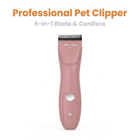 Cortadora de Pelo para Perros Shernbao PGC-580, Kit de Peluquería Canina, Cortadora de Pelo para Mascotas, Cortadora de Patas para Mascotas, Máquina Cortadora de Pelo para Mascotas