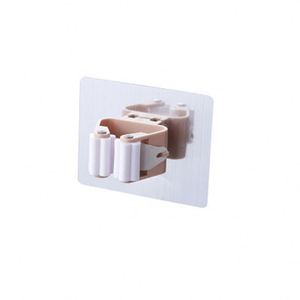 Support mural adhésif pour balai et serpillière, organisateur de cuisine et salle de bain L0392 - Product Image 6