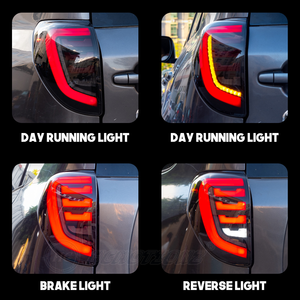 ไฟท้ายรถยนต์ LED รุ่นใหม่ AURON กันน้ำ ผลิตจากวัสดุ ABS สำหรับรถยนต์ปี 2006-2013 แรงดันไฟฟ้า 12V พร้อมไฟเบรก - Product Image 4