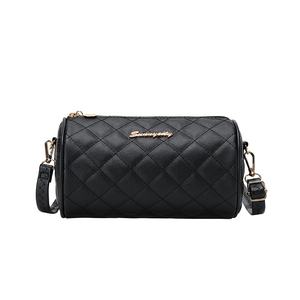 Nuevo Bolso Bandolera de Moda, Bordado, Acolchado, de PU, Elegante, Cilíndrico, Geométrico, para Otoño y Verano, Dropshipping - Product Image 5