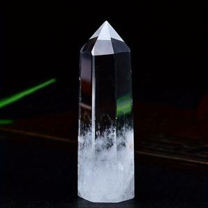 Cristales Curativos Naturales Tallados, Torre de Cuarzo Transparente, Obeliscos para Decoración del Hogar, Día de la Madre, Navidad - Product Image 3