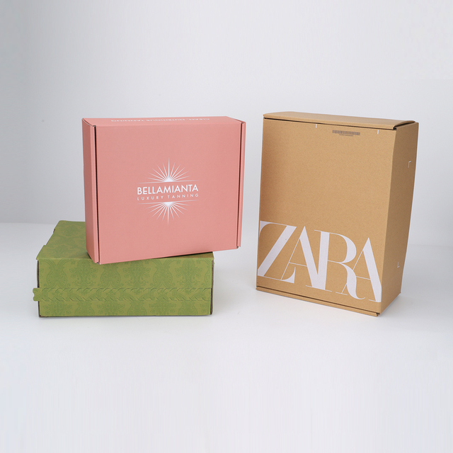 Standard Mailer Box Size Shipping for Shoe Boxes Postal Matte Colored Corrugated Mailing Cartons Box