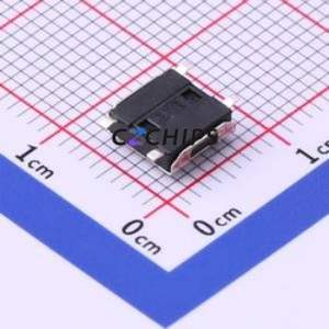 UK-B0229-G2.5-B-250 Tactile Switch SMD-4P,6.2x6.2mm Switch Single Pole Single Throw Round Button 2.5N Vertical Mount - Product Image 2