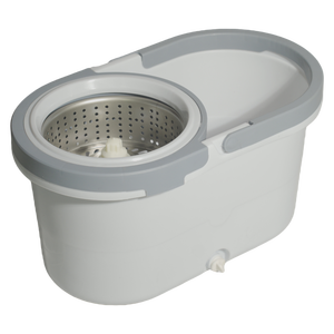 Système de serpillière rotative en microfibre et seau le plus vendu, ensemble serpillière et seau avec mécanisme d'essorage pour le nettoyage des sols - Product Image 3