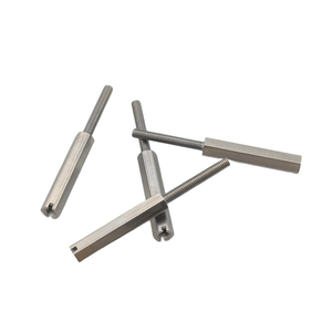 प्रत्यक्ष कस्टम उच्च शक्ति स्टेनलेस स्टील पीतल हेक्सागोन स्टड बोल्ट cnc टर्निंग मशीनिंग सेवा - Product Image 2