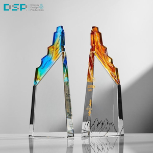 DSP Vietnam usine Clear Diamond Impress Trophée de récompense en acrylique Logo personnalisé Médaille de récompense - Product Image 3