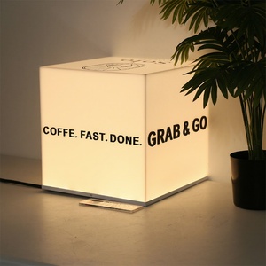 Store Outdoor Hanging Wall Mount Lightbox <b>Led</b> Light Box <b>Sign</b> Acrylic Square Advertising Light Box <b>Sign</b> for Shop - Product Image 1