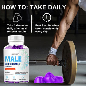 Gomitas de Rendimiento Masculino para Adultos de Marca Privada al por Mayor, Suplementos para Hombres y Mujeres, Apoyo Inmunológico con Beneficios Energéticos y Antioxidantes - Product Image 4