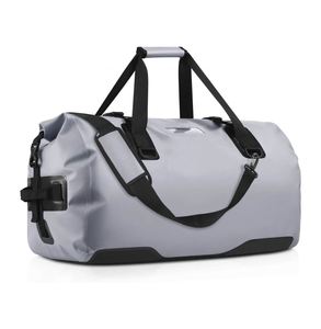 Sacs polochon personnalisés Sac polochon étanche en PVC 500D Capacité de 30L Sac de sport fitness portable pour le week-end - Product Image 1
