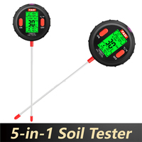 Kit de jardin numérique portable pour plantes extérieures avec capteur de lumière et température humidimètre de sol