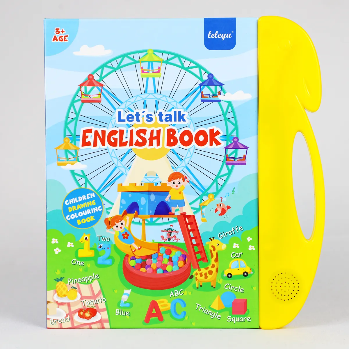 LWB401 Kids Educational Toys Children Learn English Talking Interactive Learning Toy Sound Book