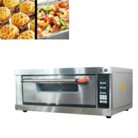 Four à pâtisserie de grande taille, four à pain à 3/1/2 étages, four électrique à gaz à double plateau, four à pâtisserie, four pour la cuisson de pizzas