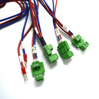 Kabel Terminal Blok Pitch 5.08mm Merah Biru Netral 2 Posisi Tipe Sekrup Hijau Pabrik Lampu CE