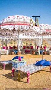 Royal Decorative Non Waterproof Umbrella Traditional Outdoor Event Garden Sunshade Umbrella - Product Image 3