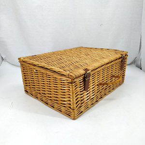 Giỏ Dã Ngoại Bằng Tre Đan Tự Nhiên Giảm 10%, Giỏ Dã Ngoại Bằng Mây Cho 4 Người, Bộ Đồ Dã Ngoại Bằng Thủy Tinh - Product Image 3