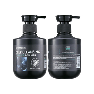KORMESIC Huile <span class=keywords><strong>de</strong></span> <span class=keywords><strong>barbe</strong></span> anti-acné Halal, contrôle du sébum, acide salicylique, nettoyage en profondeur, exfoliation douce, nettoyant visage pour hommes - Product Image 4