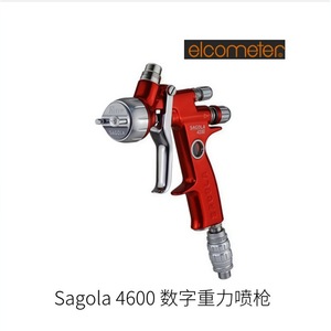 Pistola de Pulverización por Gravedad Elcometer Sagola 3300 GTO Importada para Pintura de Automóviles con Distancia de Pulverización de 250 mm y 2 Años de Garantía - Product Image 3
