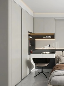Design di Mobili in Legno <span class=keywords><strong>per</strong></span> la Cameretta dei Bambini Include Letto Scrivania Libreria Armadio Adatto <span class=keywords><strong>per</strong></span> la Stanza dei Bambini - Product Image 4