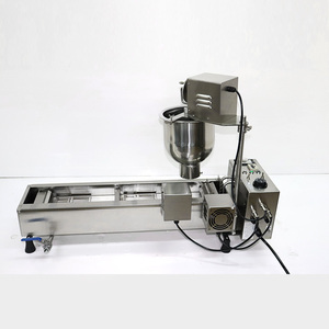 Equipo de cocina comercial Maquinaria para aperitivos <span class=keywords><strong>Mini</strong></span> máquina automática de donas de una sola fila - Product Image 3
