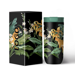 Houroffer Stainless Steel Coffee Tumbler Customize <b>Mug</b> Iced Coffee Tumbler 350ml Manufacture Leak-Proof Lid Fits Car <b>Holders</b> - Product Image 1