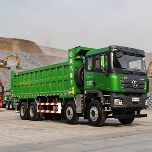 Camion benne d'occasion Shacman Delong X5000 X3000 <span class=keywords><strong>F3000</strong></span> 6X4 avec conduite à gauche, norme Euro 3, pour le transport de sable et gravier, destiné aux marchés internationaux - Product Image 1
