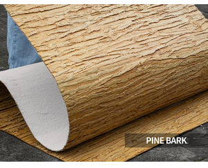 Panneaux décoratifs muraux extérieurs et intérieurs MCM, panneaux en pierre souple, panneaux en pierre flexible, imitation bois extérieur, <span class=keywords><strong>pin</strong></span> et bambou tressé - Product Image 1