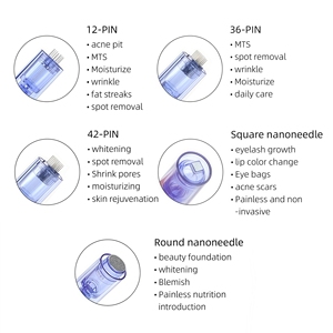 AIMOOSI <span class=keywords><strong>Cartucce</strong></span> Specializzate 8P S6 <span class=keywords><strong>e</strong></span> Aghi S6 per Trucco Permanente per Pigmentazione Rapida PMU - Product Image 5