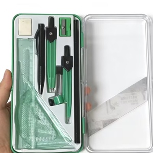 Ensemble mathématique de haute qualité de 11 pièces, boîte à dessin pour le dessin technique, ensemble professionnel pour l'apprentissage des mathématiques et le dessin pour les étudiants - Product Image 6