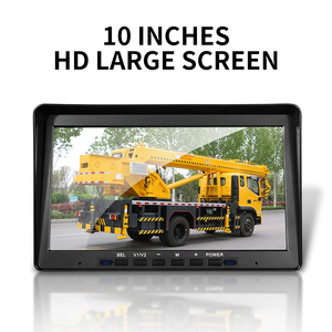 Cámara inalámbrica con zoom 30X con monitor HD de 10 "-Monitoreo de punto ciego a prueba de agua para camión volquete, remolque, vista trasera de grúa torre - Product Image 6