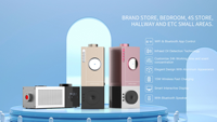 Diffuseur d'arômes musical tendance 2025 avec recharge de téléphone, diffuseur de parfum sans eau contrôlé par application, haut-parleur pour usage hôtelier