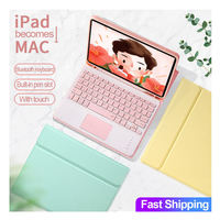 Nouveau Clavier sans fil Ruidian en cuir rétroéclairé compatible iPad Air/Pro/Mi Pad/Tablettes 10.2/10.5/10.9/11 Noir RD05 – Meilleures ventes 2025